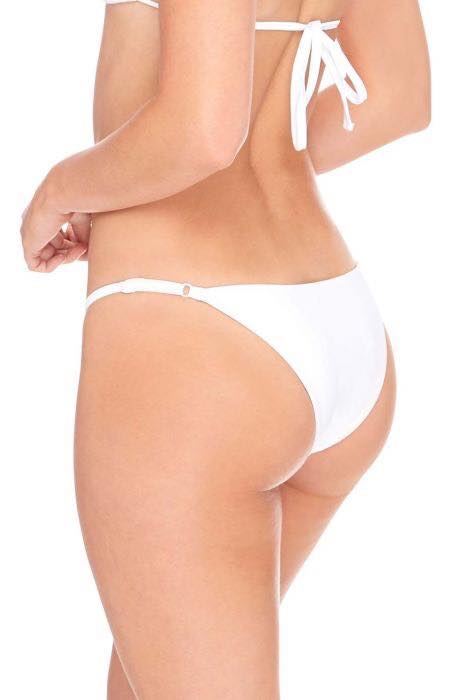 White seamless bikini